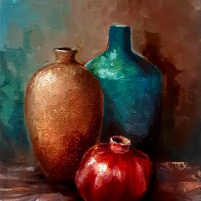 Painting, Vessels and Pomegranate, Zhirayr Khachatryan