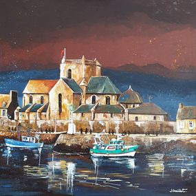 Painting, Barfleur, Jacques Guillet