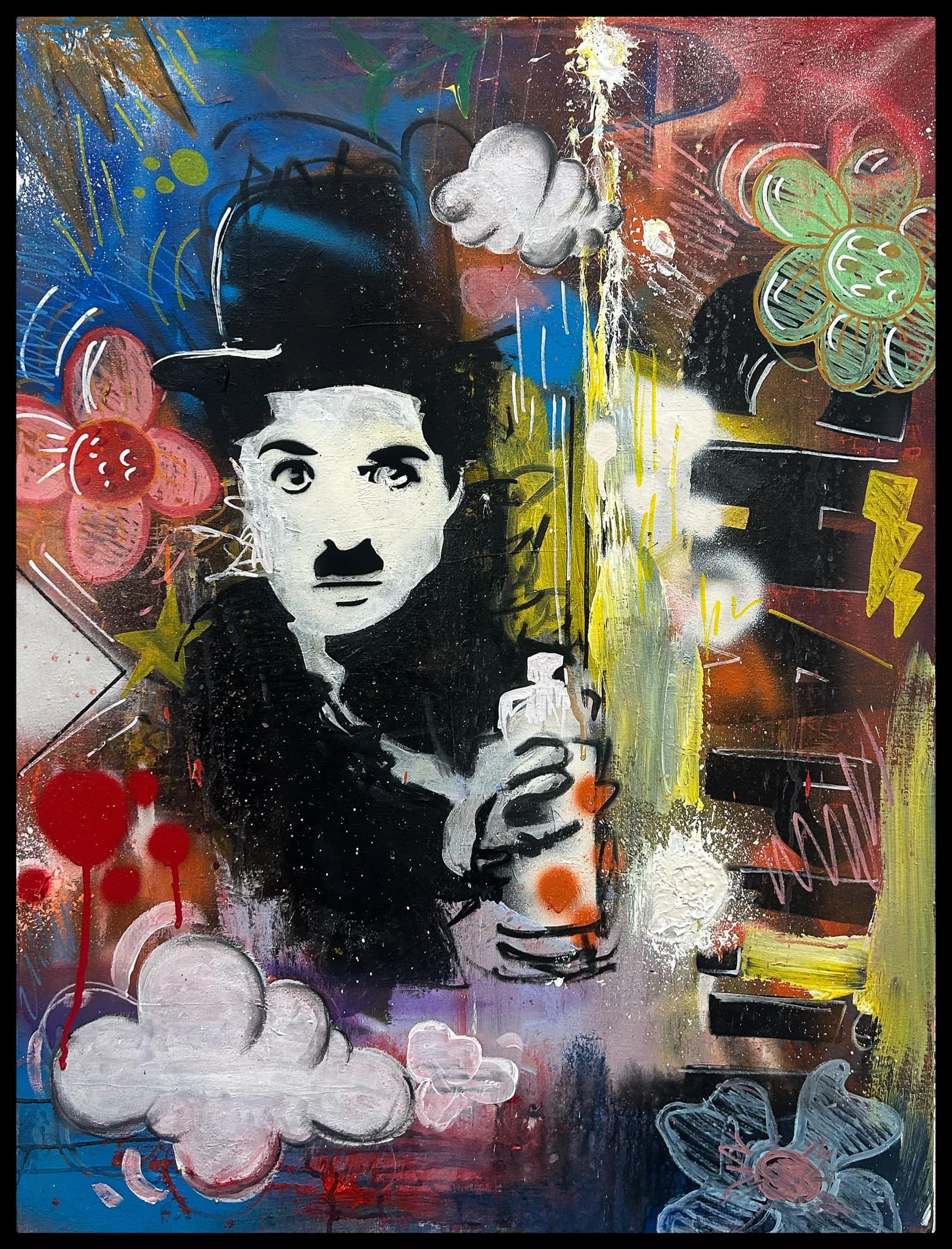 Giovanni. D, Charlie chaplin vandal Giovanni. D, Charlie chaplin vandal