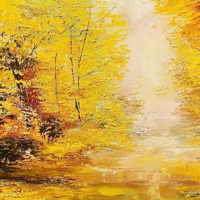 Peinture, Golden symphony of autumn, Vahe Bagumyan