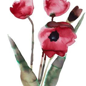 Painting, Tulips No. 2, Elizabeth Becker