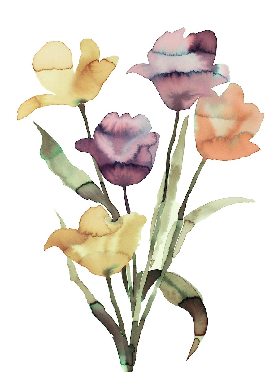 Elizabeth Becker, Tulips No. 3 Elizabeth Becker, Tulips No. 3