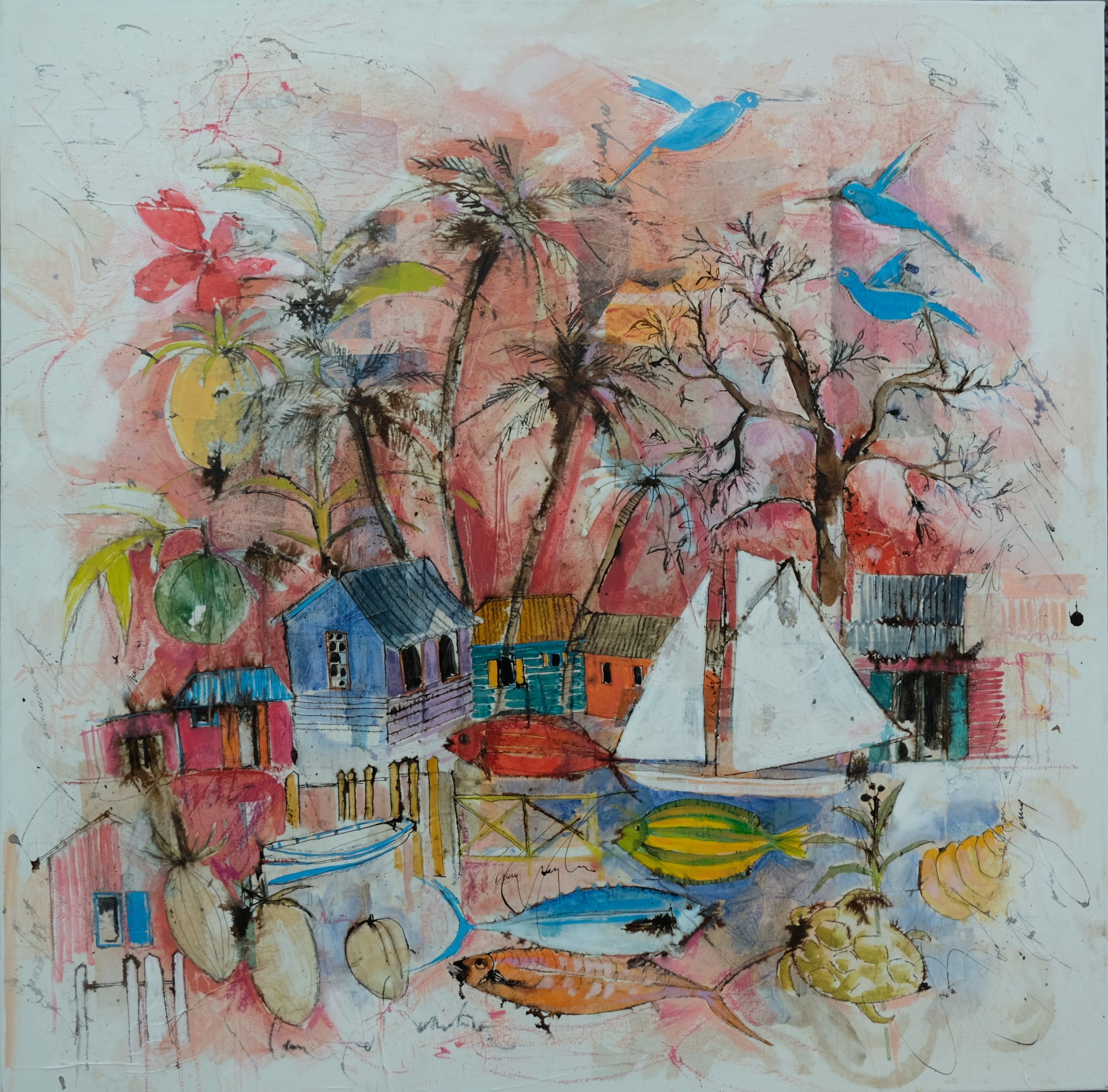 Cécile Colombo, Les trois colibris Cécile Colombo, Les trois colibris