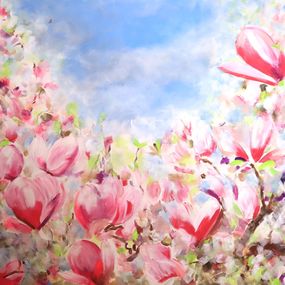 Painting, Magnolias, Charlotte Pivard