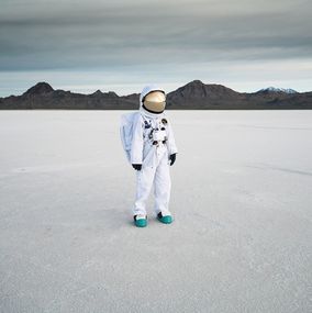 Fotografien, Salt Flat Landing - USA, Jérémy de Backer