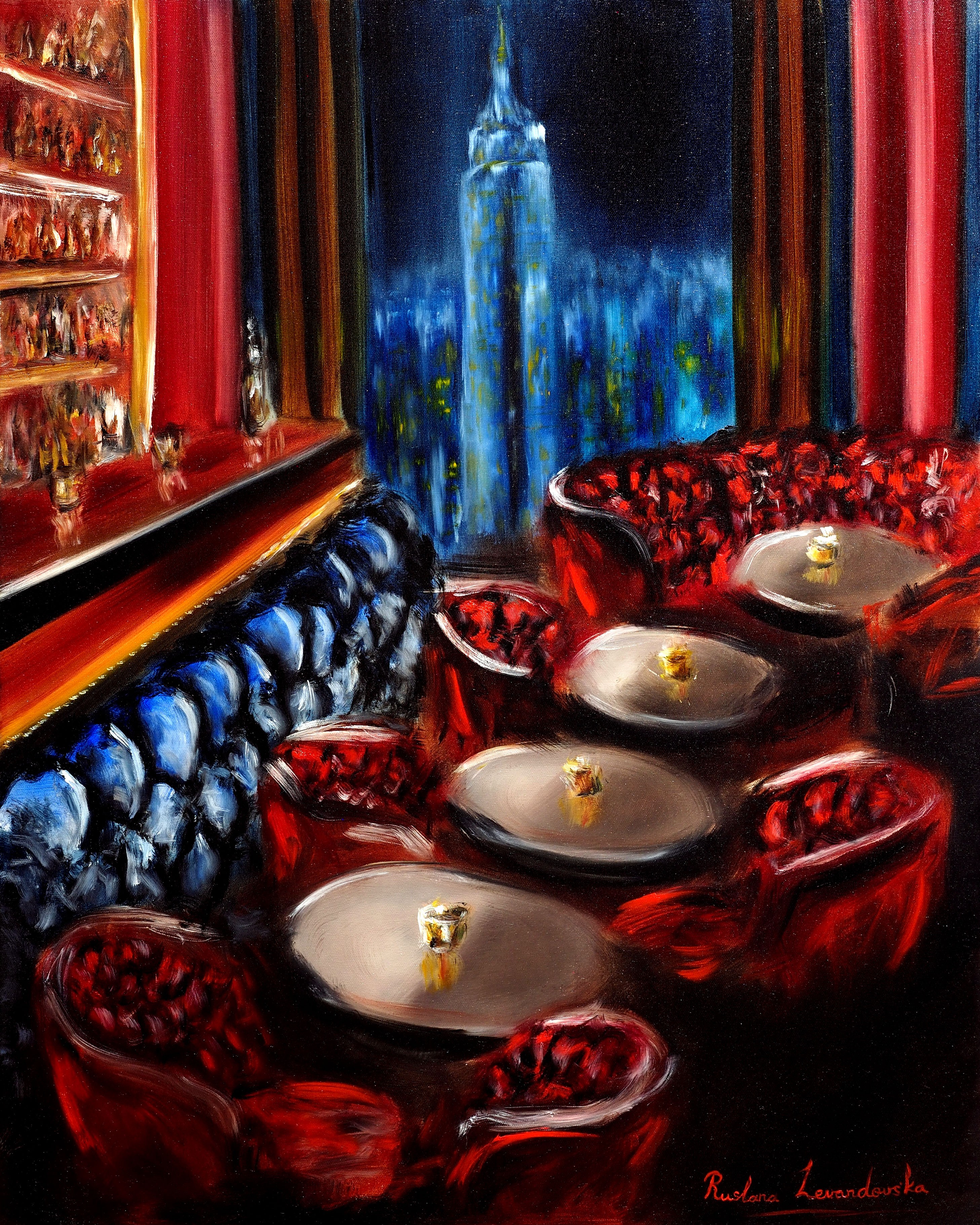 Ruslana Levandovska, New York Lounge Bar - Interior Ruslana Levandovska, New York Lounge Bar - Interior
