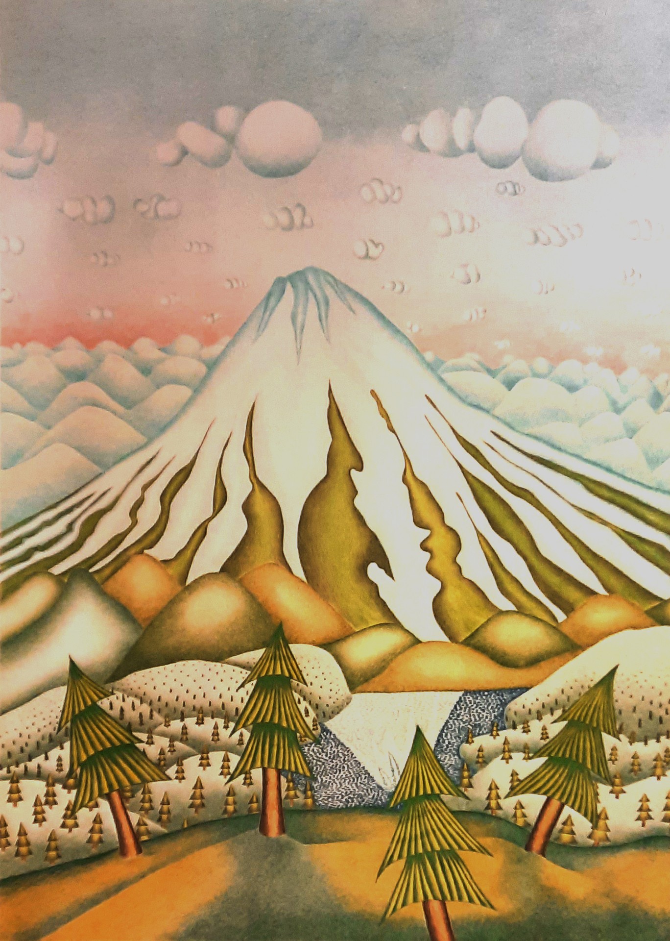 Leo Labelle, Mount Saint Helen - II Leo Labelle, Mount Saint Helen - II