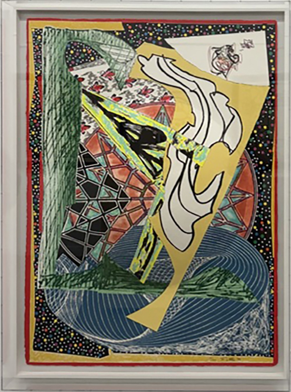 Frank Stella, Jonah Historically Regarded, from Moby Dick Domes (A. 210) Frank Stella, Jonah Historically Regarded, from Moby Dick Domes (A. 210)