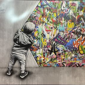 Painting, Beyond the Wall, Martin Whatson