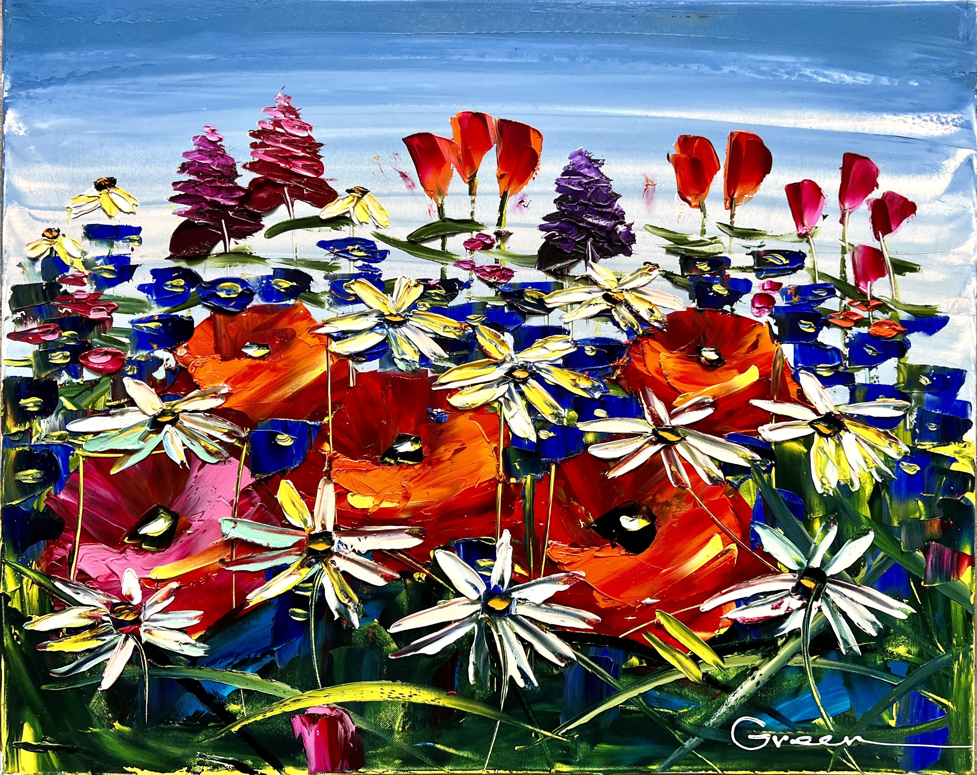 Maya Green, Wild flowers Maya Green, Wild flowers