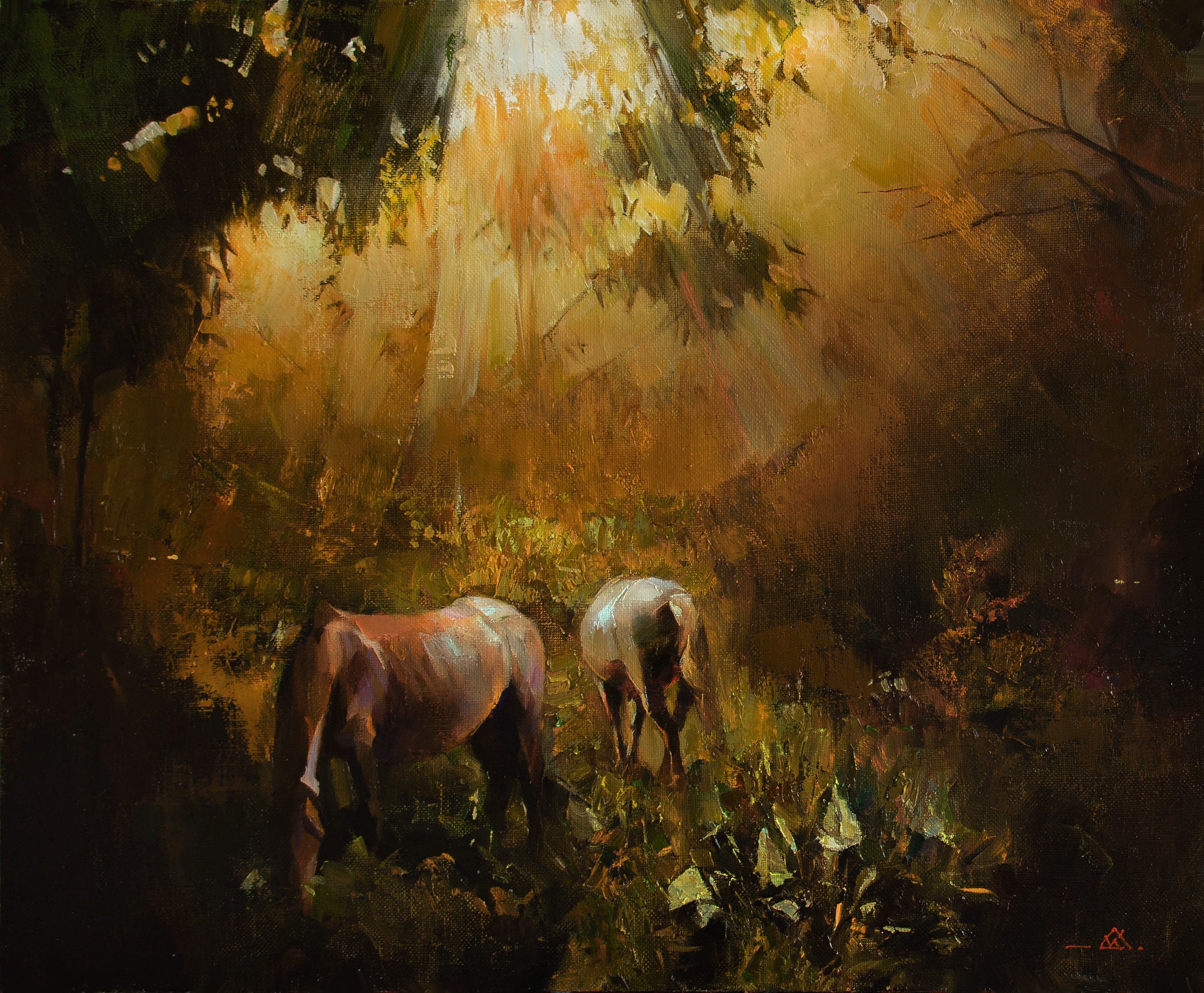 Vasyl Khodakivskyi, Whispers of the autumn forest Vasyl Khodakivskyi, Whispers of the autumn forest