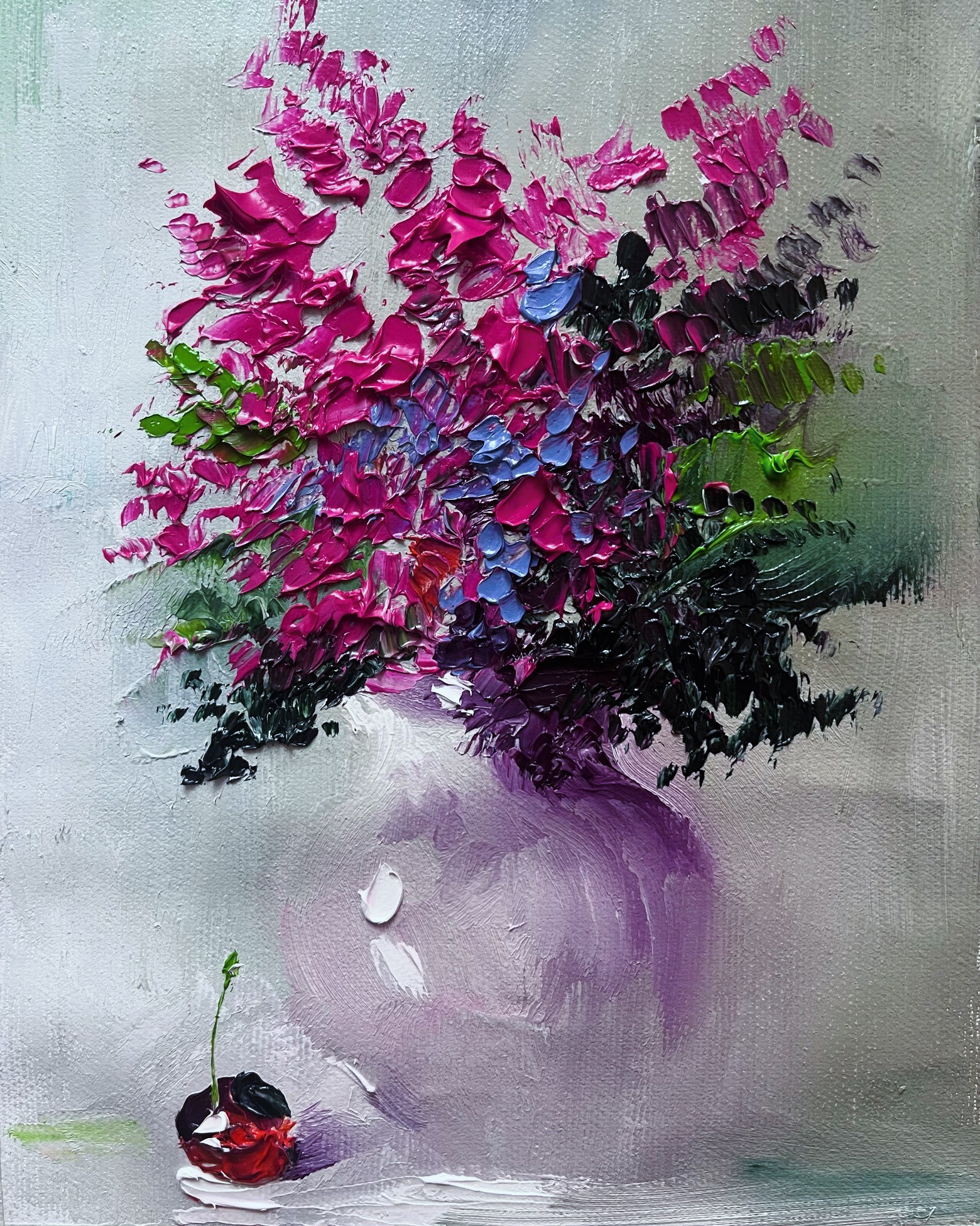 Vahe Bagumyan, Purple still life Vahe Bagumyan, Purple still life