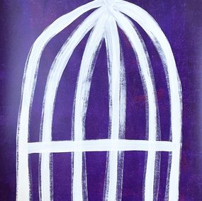 Painting, Cage / Sans titre, Meteo Meteo