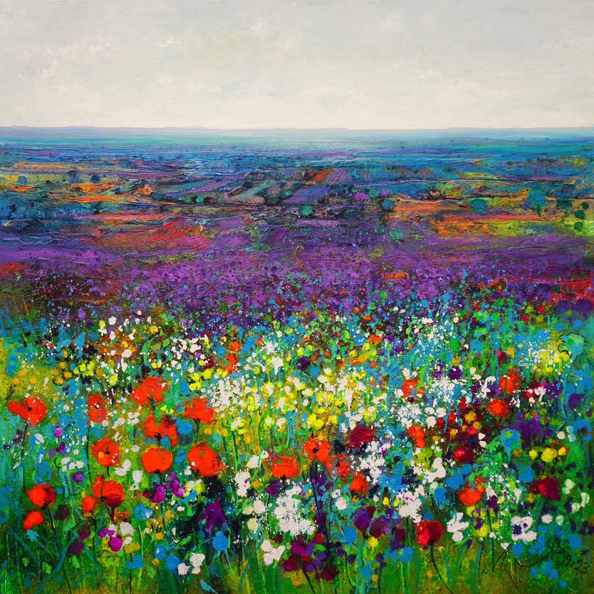 Ulpiano Carrasco, Parcelas y primavera Ulpiano Carrasco, Parcelas y primavera