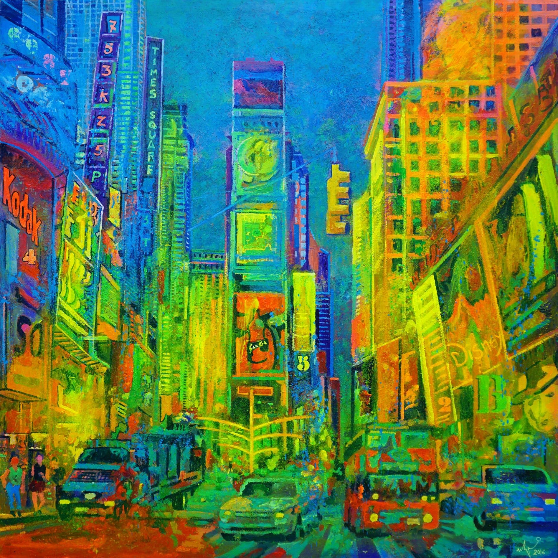 Ulpiano Carrasco, Times square 3T Ulpiano Carrasco, Times square 3T