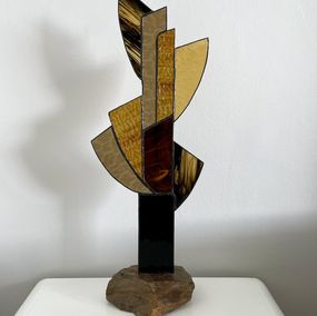 Sculpture, Totem Africa, Dominique Combe