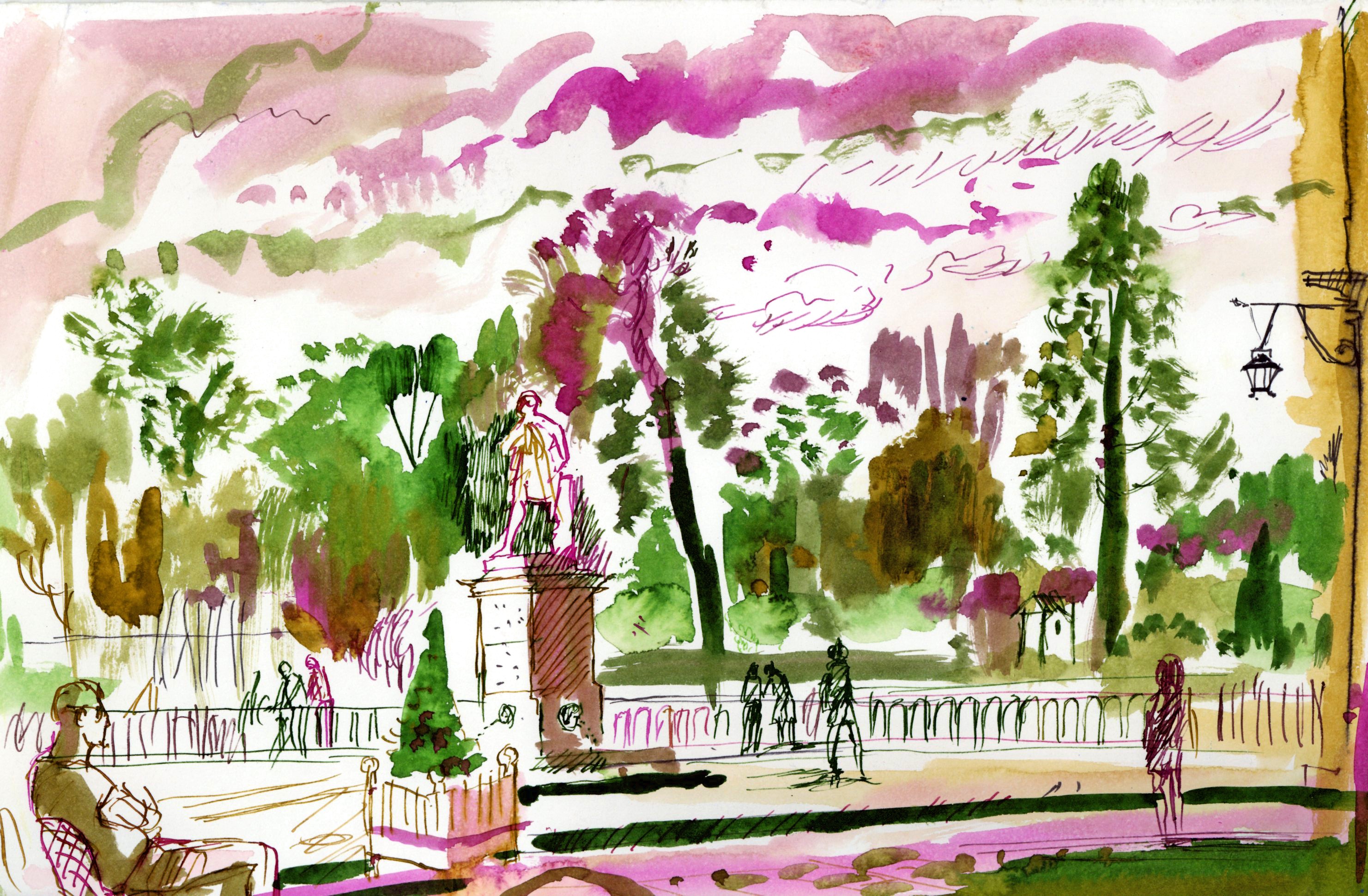 Cyril Destrade, Les jardins de Fontainebleau Cyril Destrade, Les jardins de Fontainebleau