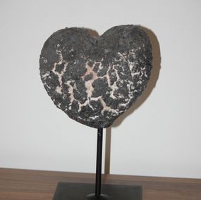 Sculpture, Burnt Heart, Kseniia Redina