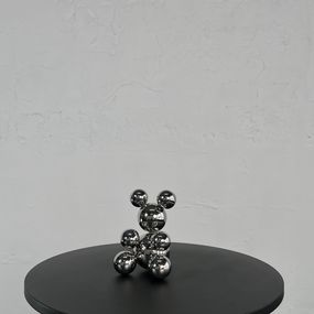 Skulpturen, Tiny Stainless Steel Bear 'Irena', Irena Tone