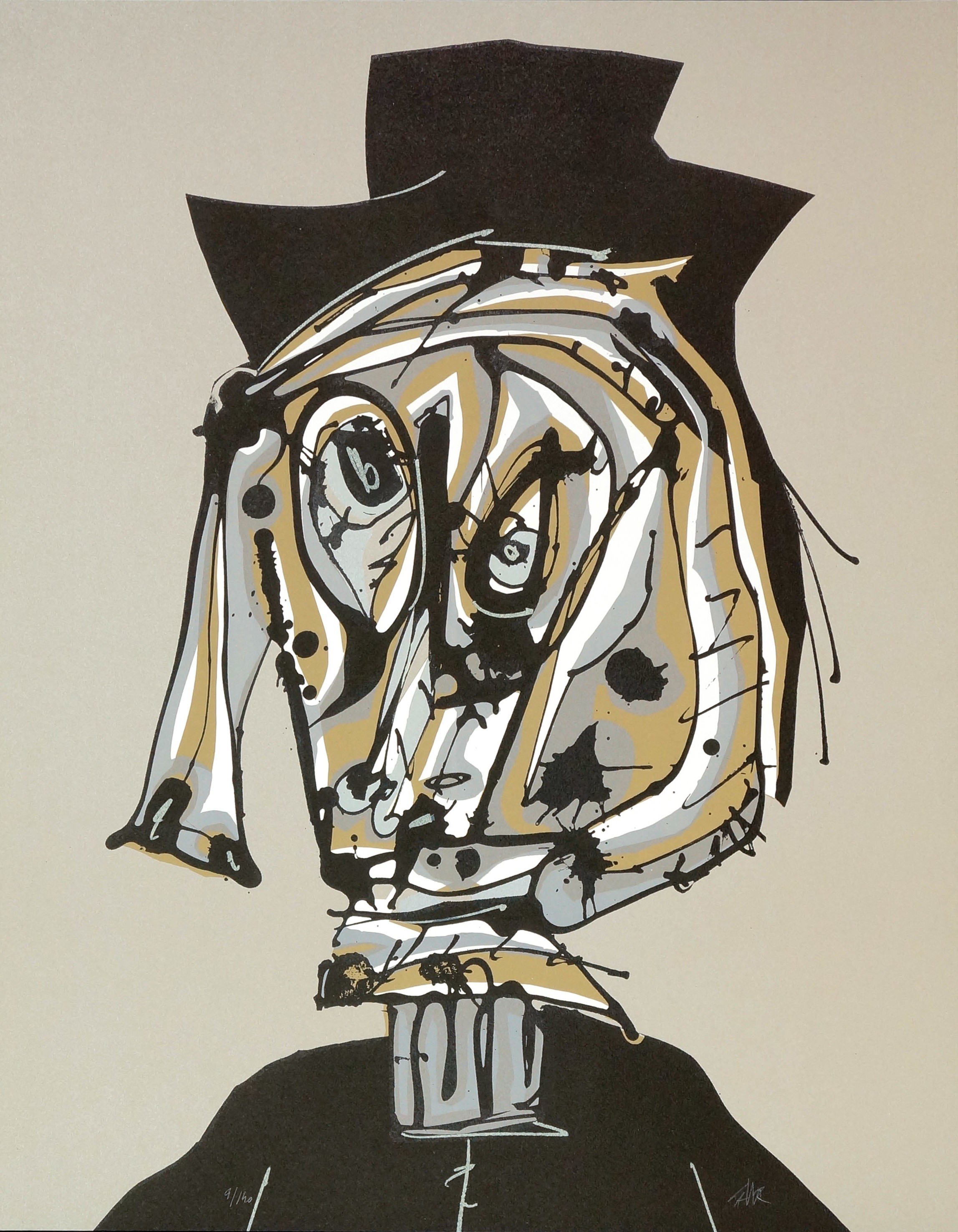 Antonio Saura, Hommage à Dora Maar I Antonio Saura, Hommage à Dora Maar I