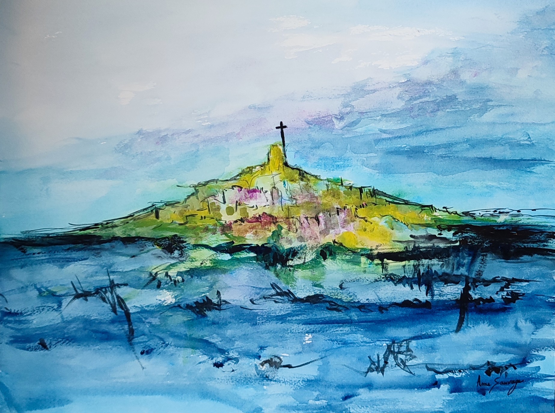 Âme Sauvage, L'île sainte Âme Sauvage, L'île sainte