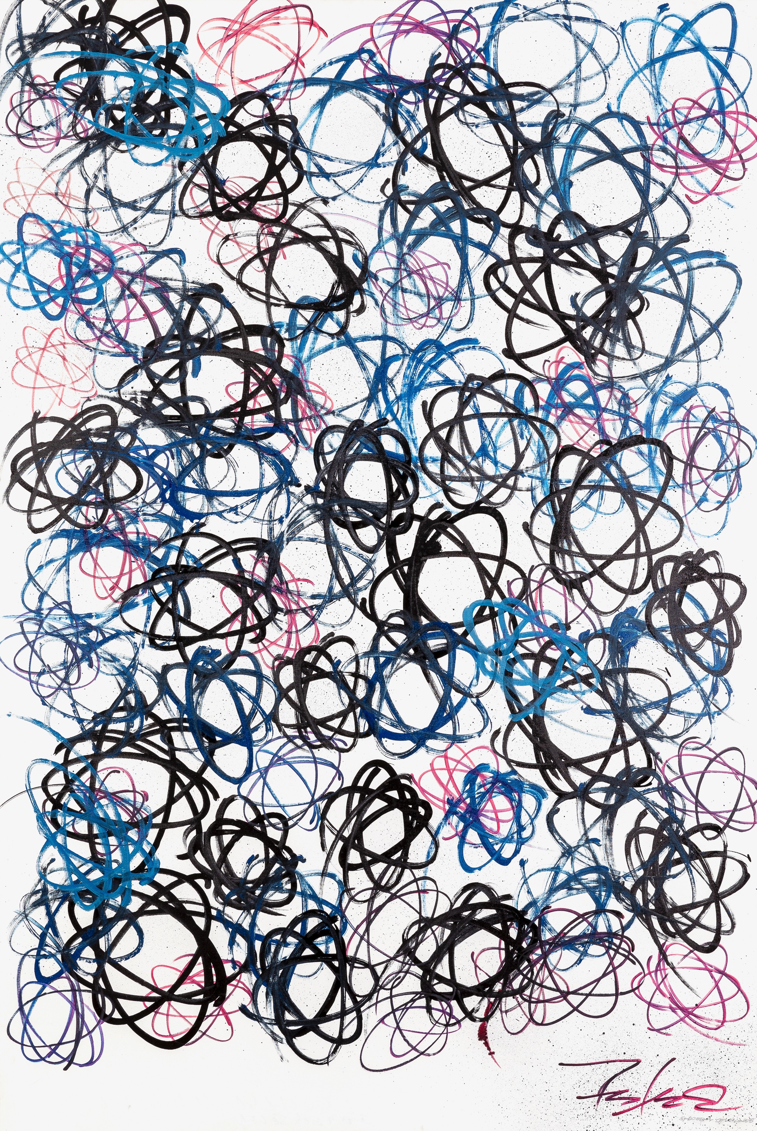 Futura 2000, Acrilique sur toile Futura 2000, Acrilique sur toile