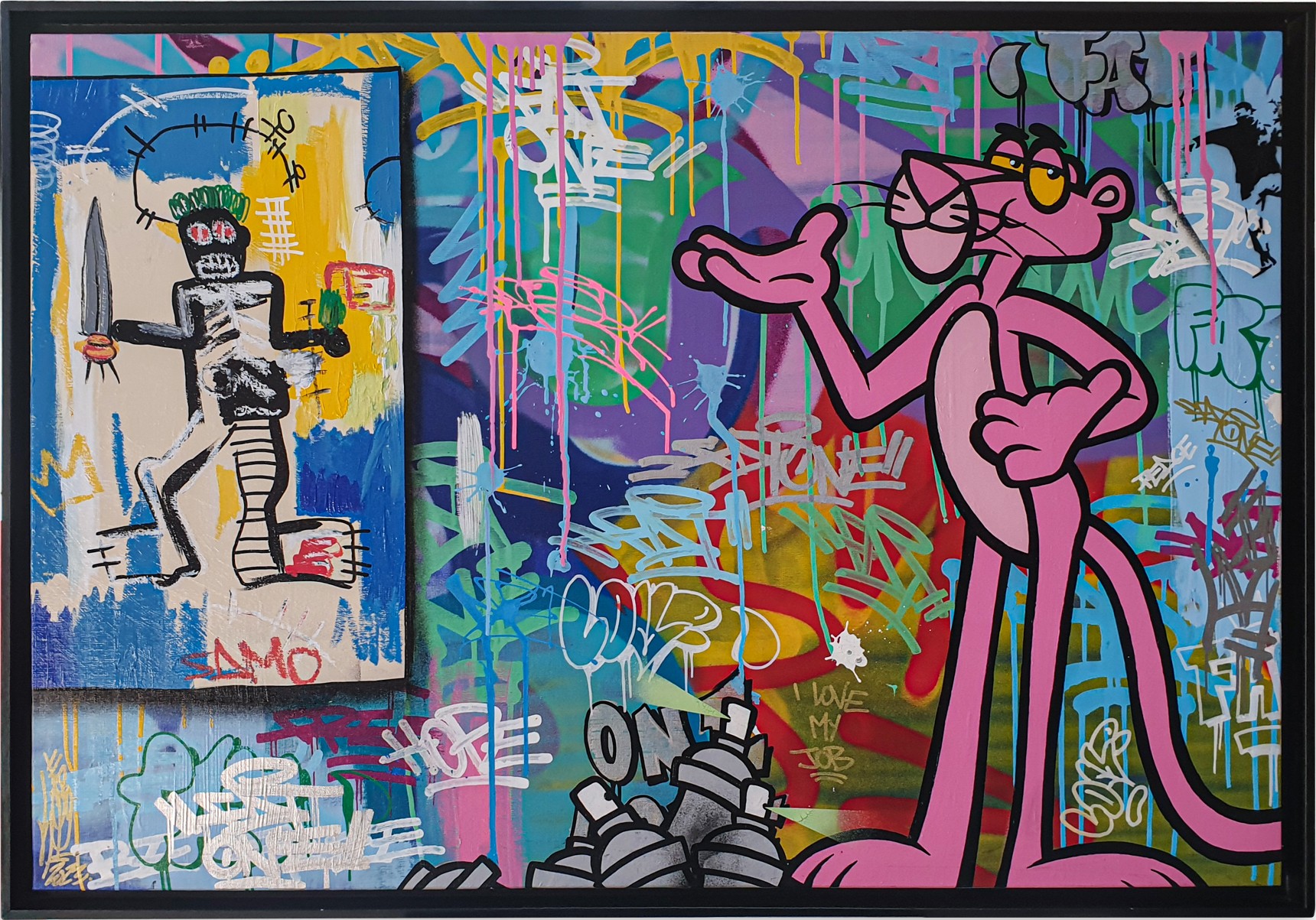 Fat, Pink Basquiat Fat, Pink Basquiat