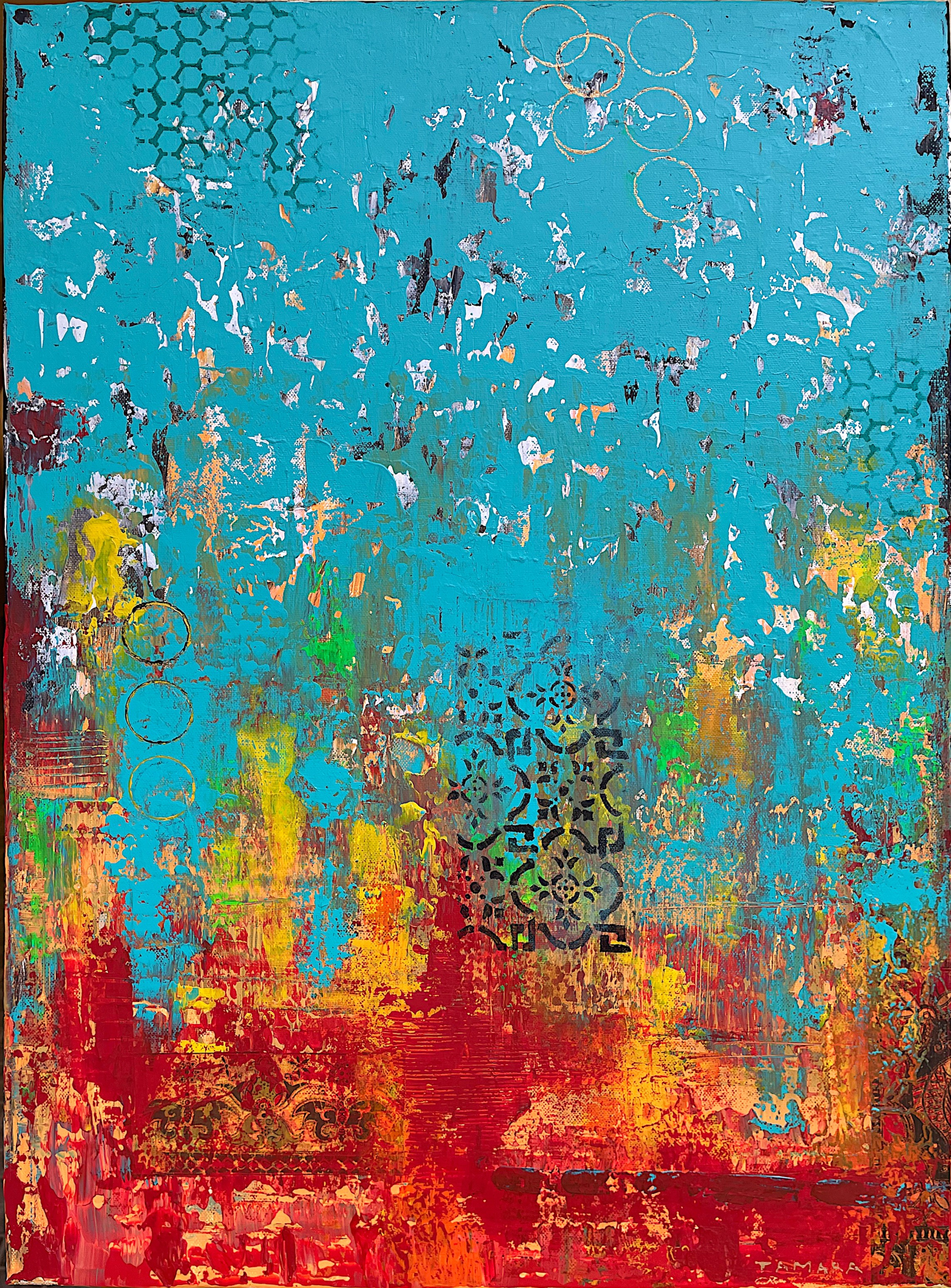 Tamara Bakhshinyan, Soft abstraction X Tamara Bakhshinyan, Soft abstraction X