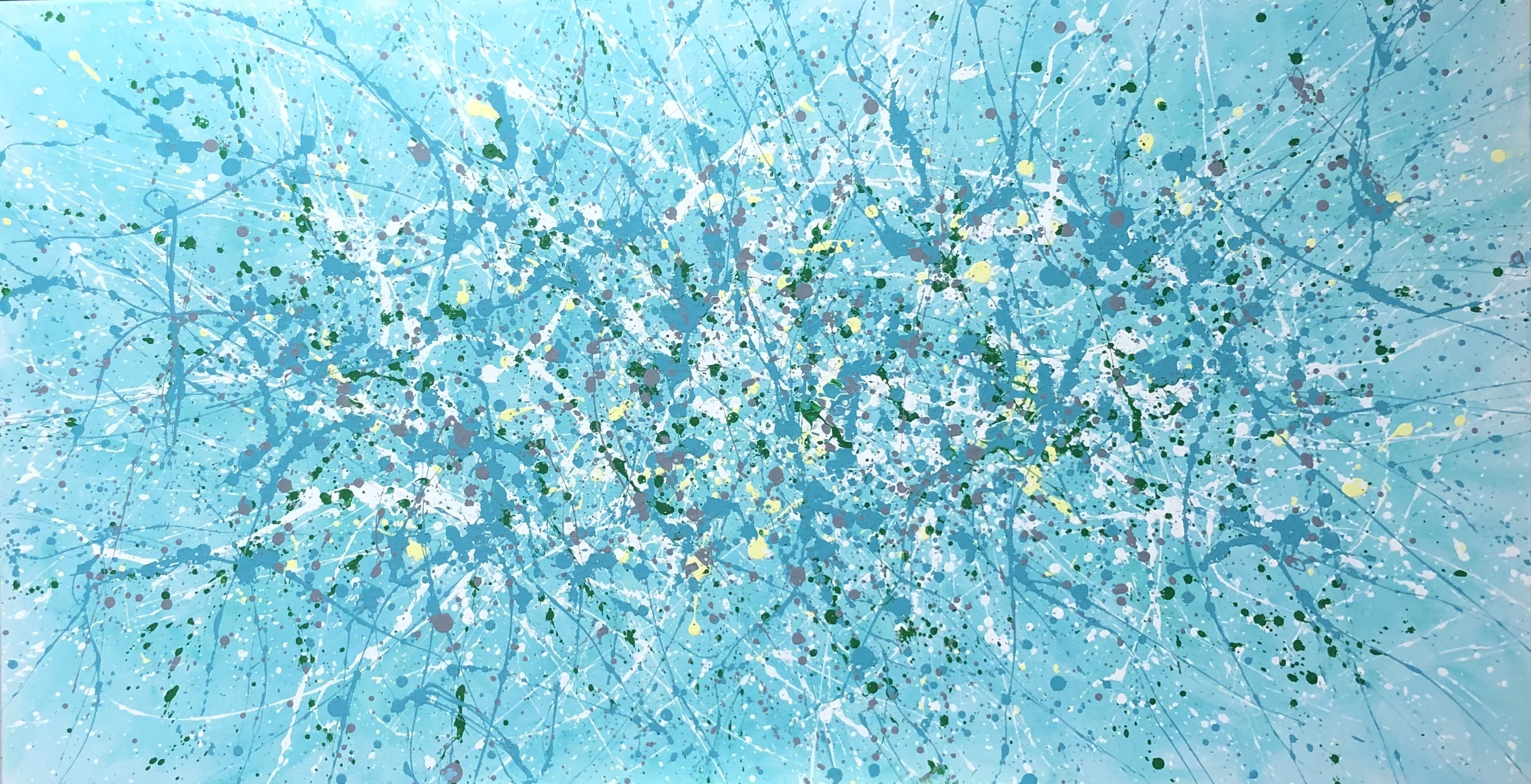 Nataliia Krykun, Series “Between Heaven and Earth” - turquoise blue Nataliia Krykun, Series “Between Heaven and Earth” - turquoise blue