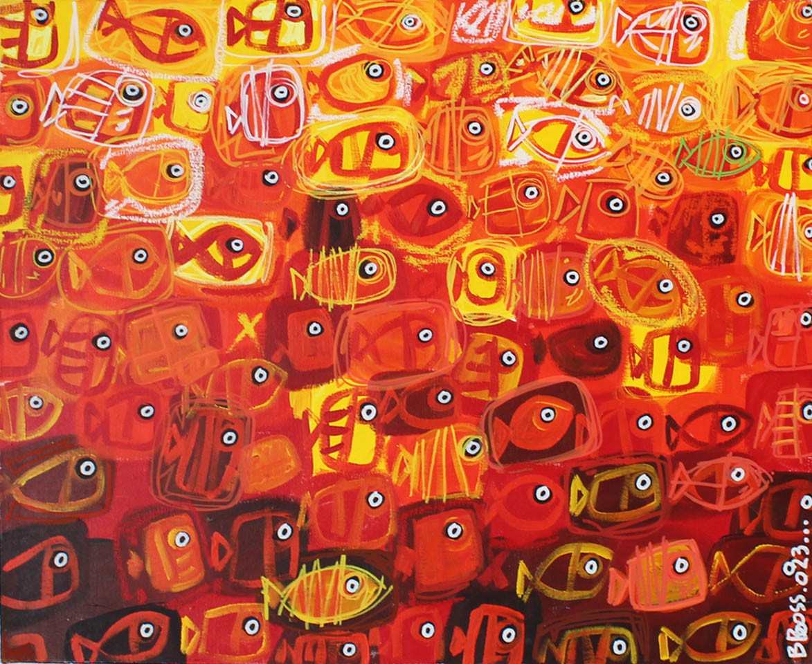 David Jehan (B.boss), Banc de poissons #16 David Jehan (B.boss), Banc de poissons #16