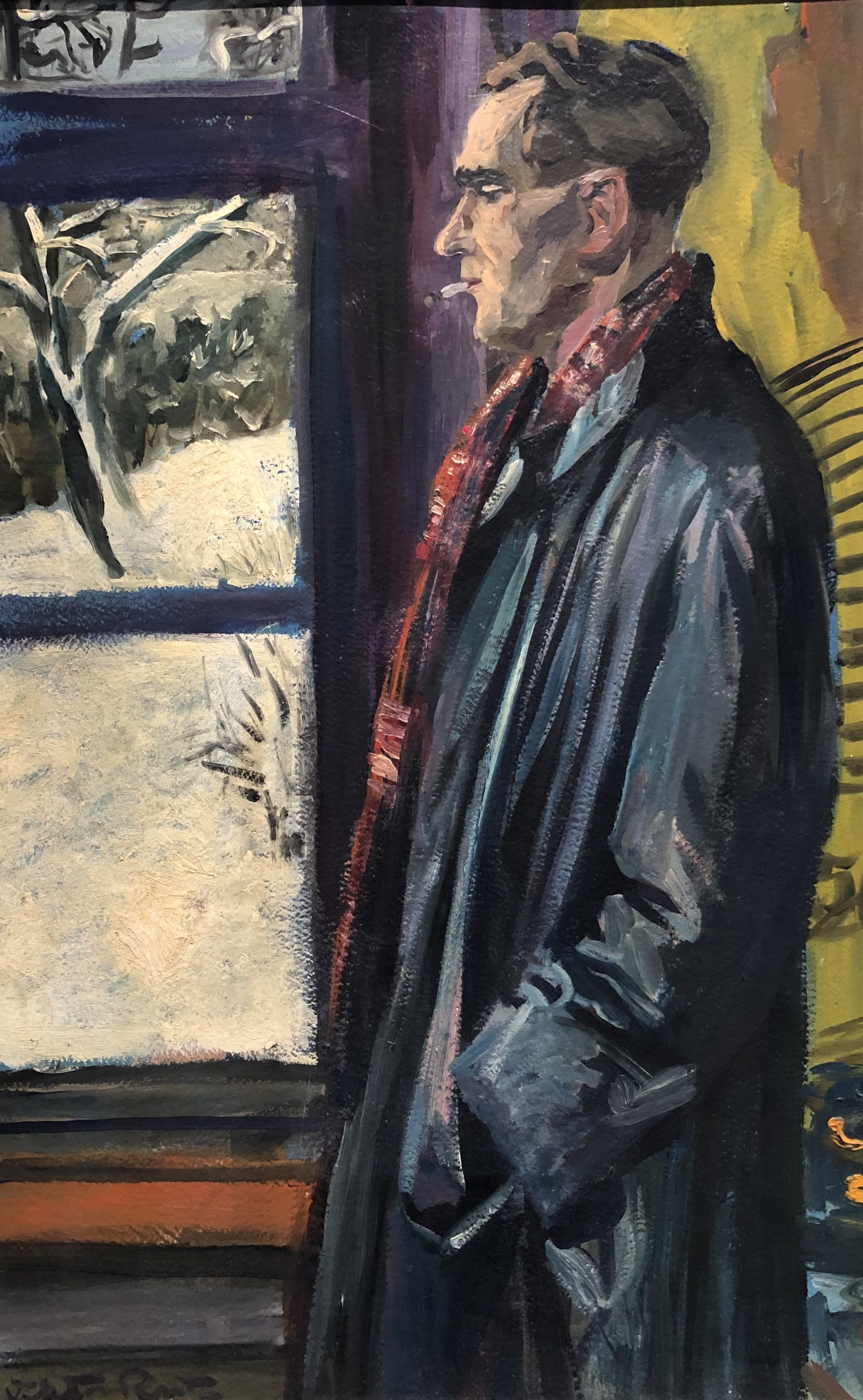Victor Ruzo, Homme devant la fenêtre Victor Ruzo, Homme devant la fenêtre