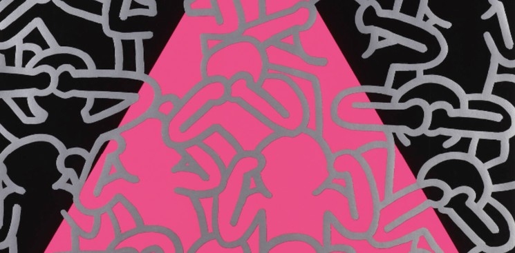 Keith Haring | Silence = Death (1989) | Available for Sale
