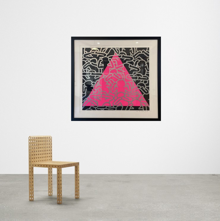 Keith Haring | Silence = Death (1989) | Available for Sale