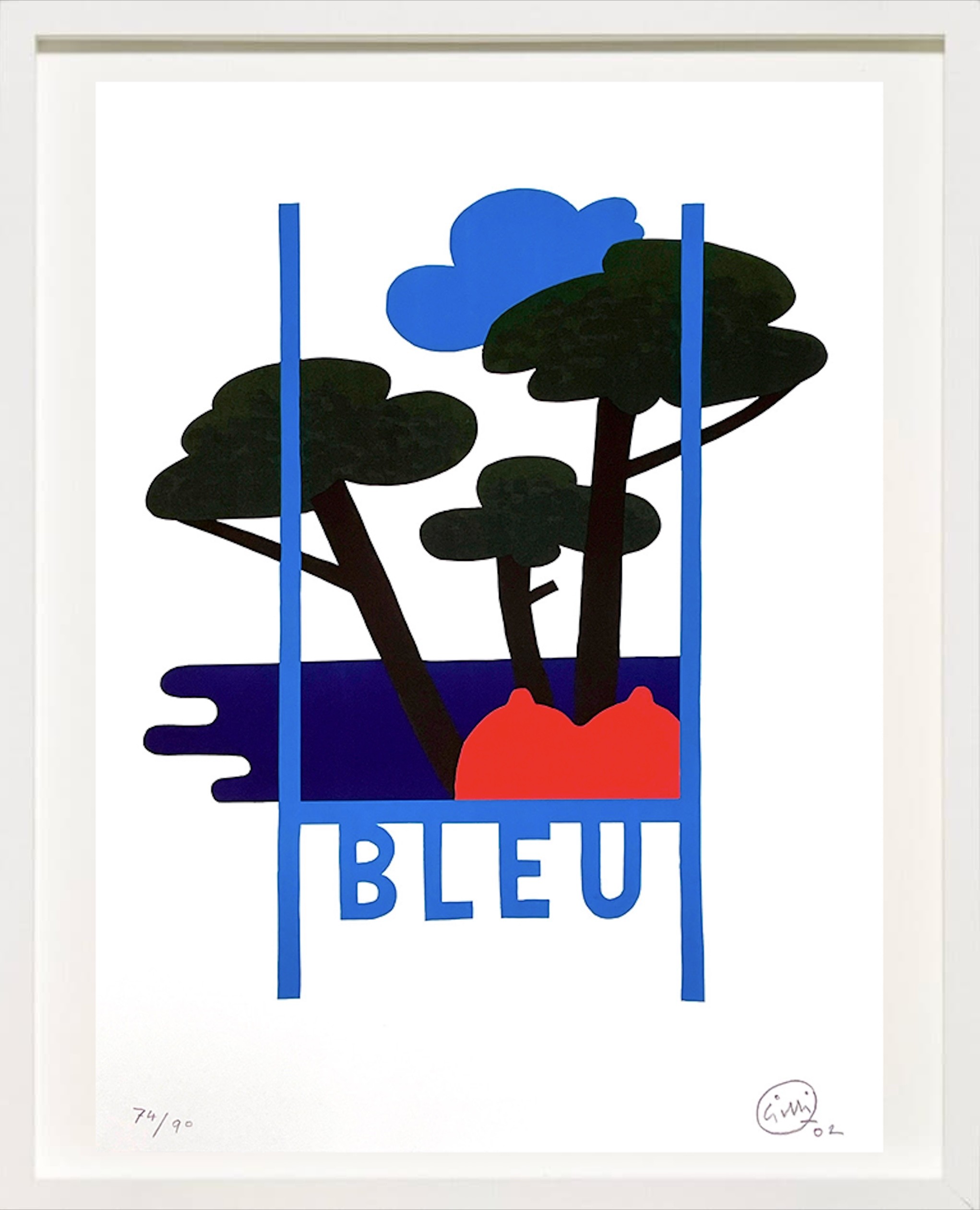 Claude Gilli, Bleu Claude Gilli, Bleu