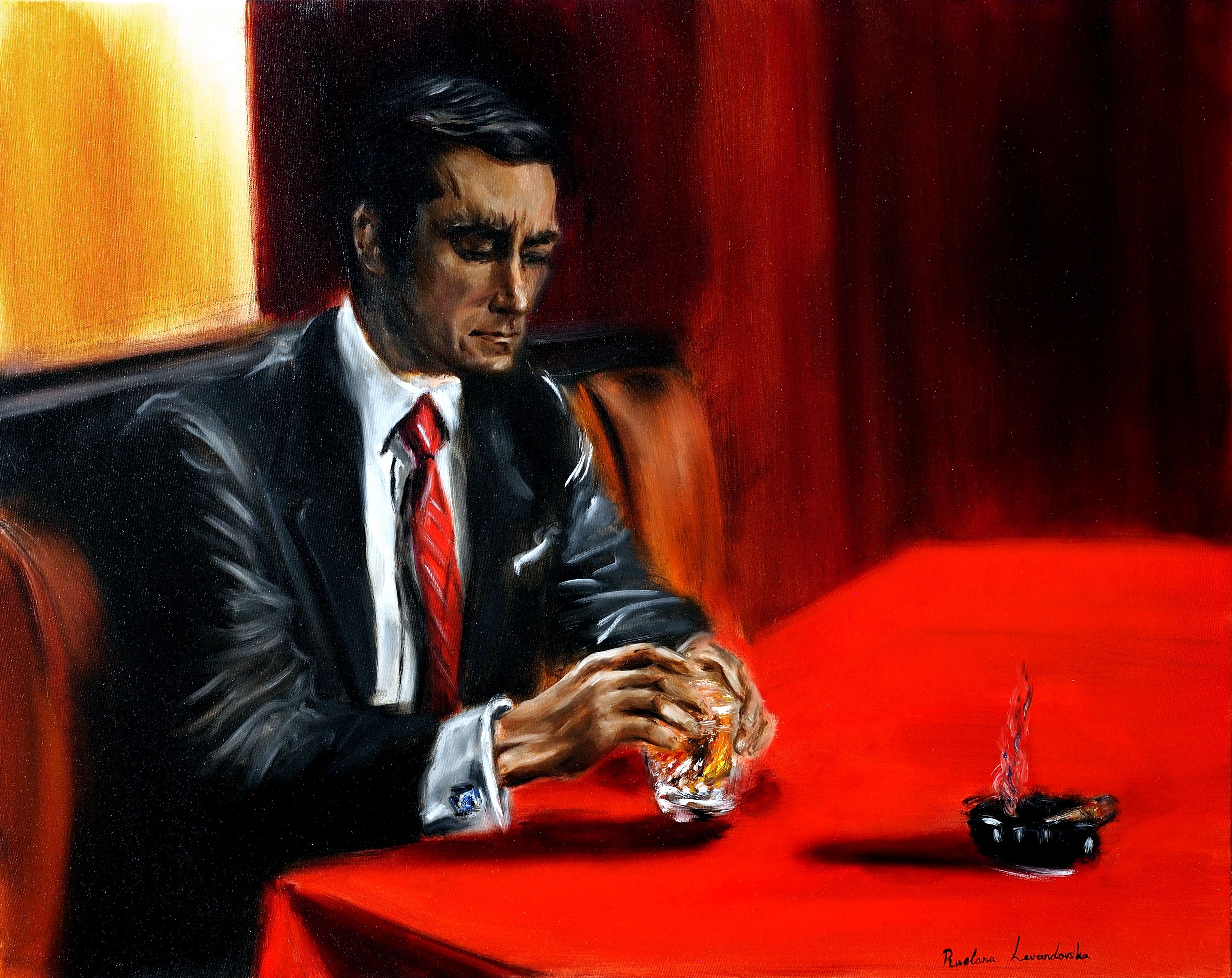 Ruslana Levandovska, Man at the Bar Ruslana Levandovska, Man at the Bar