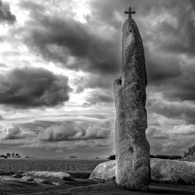 Photographie, Menhir Men Marz, Philippe Grincourt