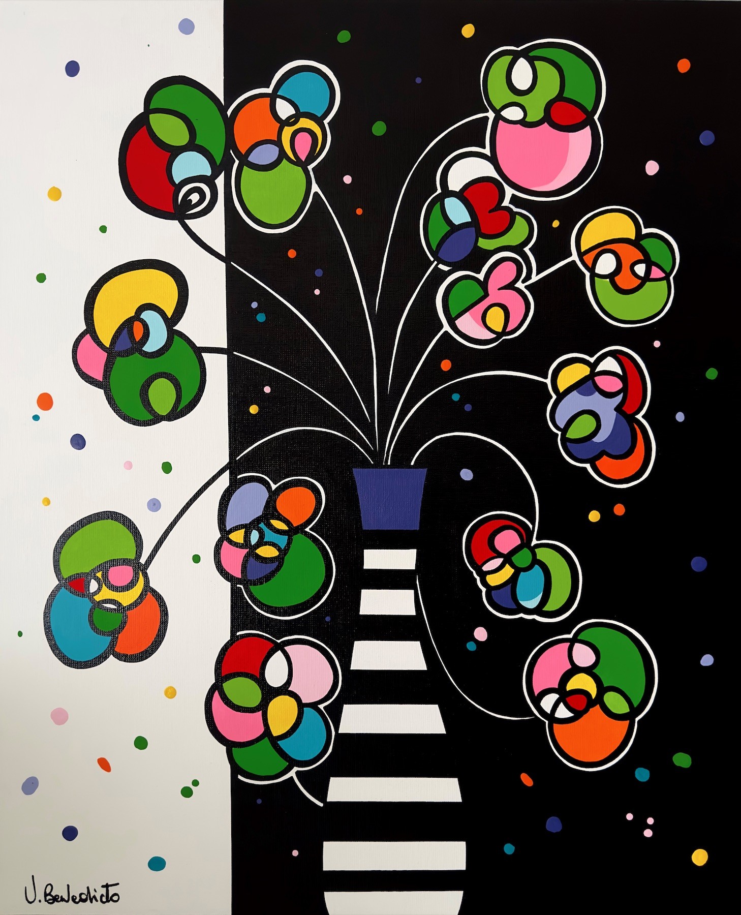 Virginia Benedicto, Le temps des fleurs Virginia Benedicto, Le temps des fleurs