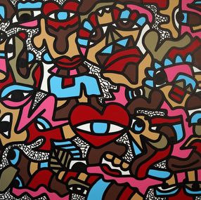 Painting, Mocha, Binsky