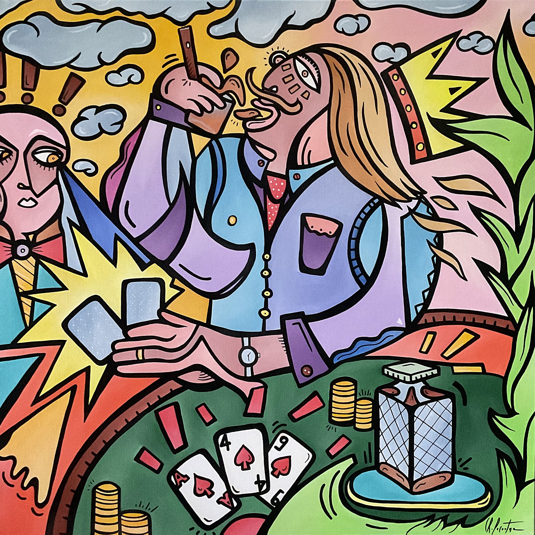 Christopher Lecoutre, Poker, whisky et cigare Christopher Lecoutre, Poker, whisky et cigare