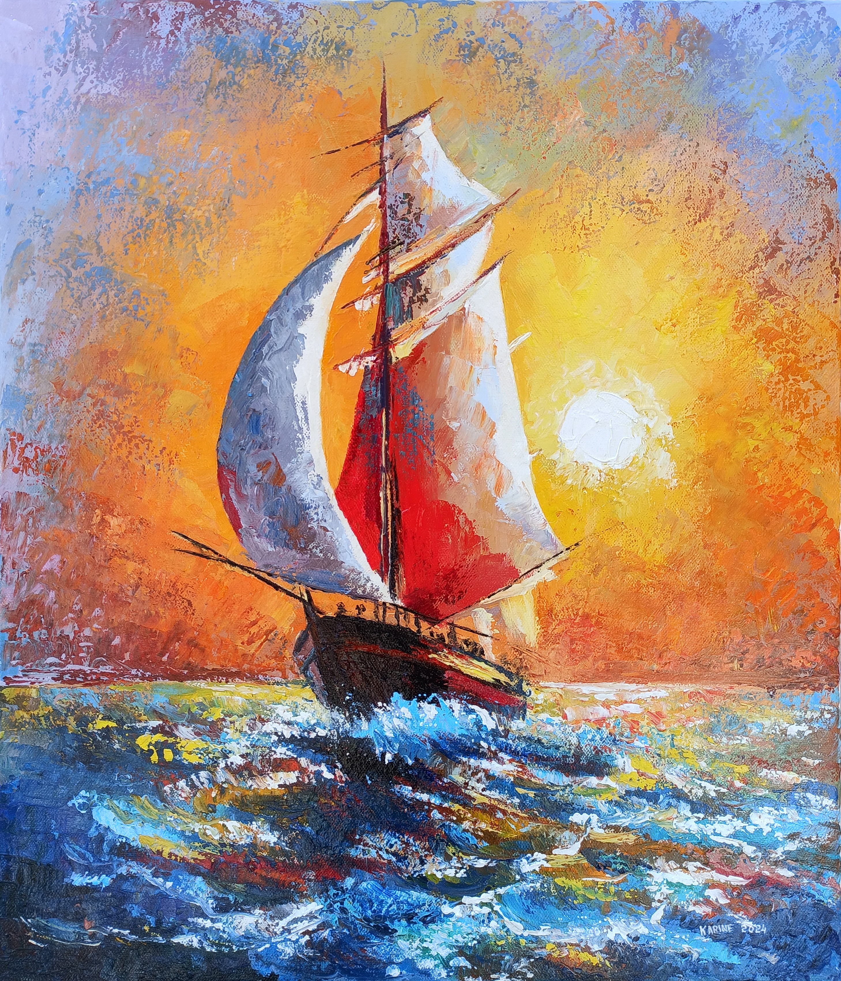Karine Harutyunyan, Sunset voyage Karine Harutyunyan, Sunset voyage