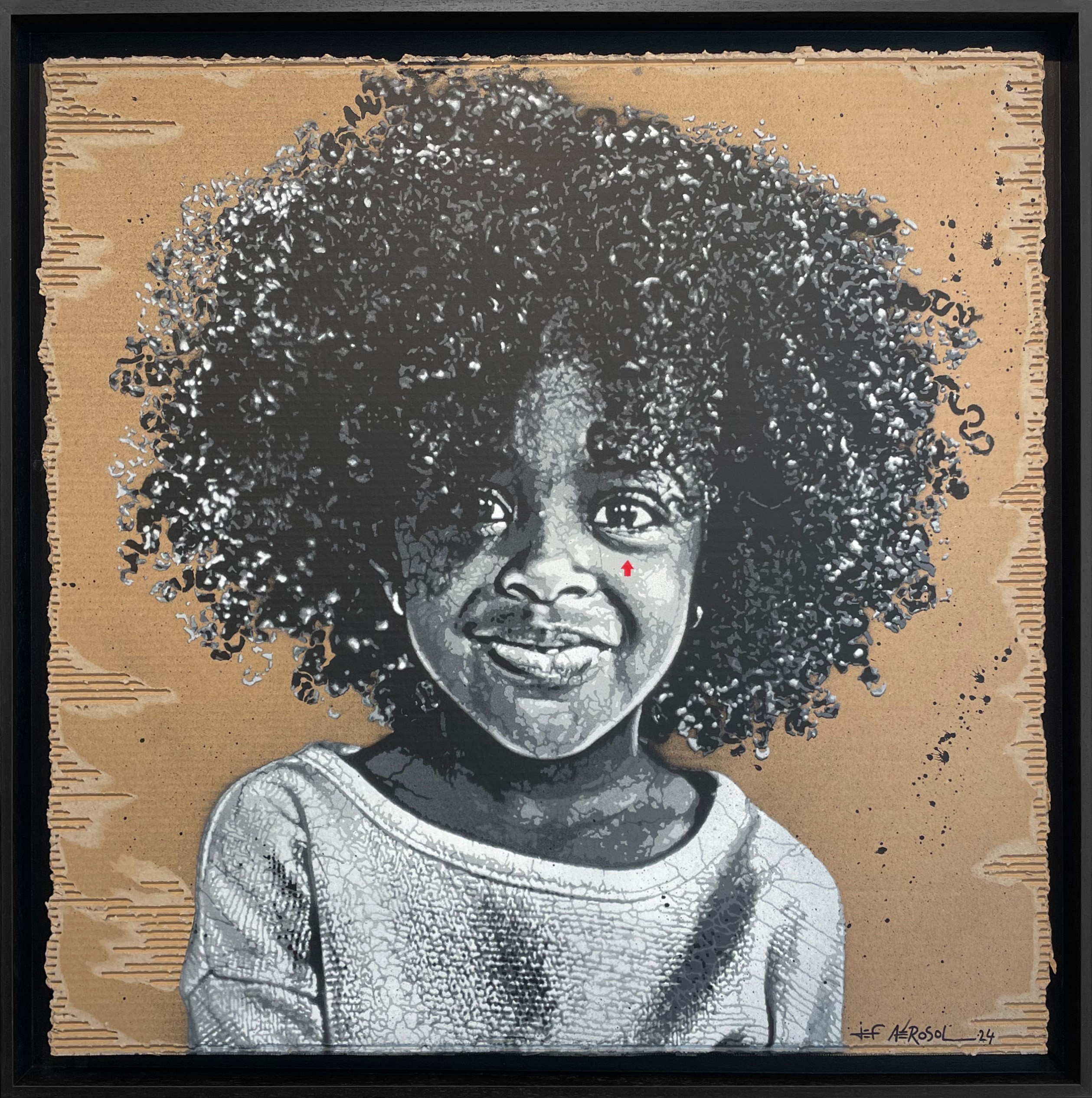 Jef Aérosol, Afro girl Jef Aérosol, Afro girl