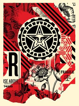 Print, Gears of justice, Shepard Fairey (Obey)