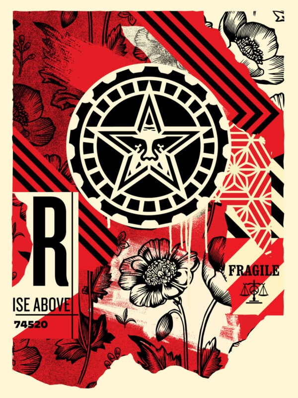 Shepard Fairey (Obey), Gears of justice Shepard Fairey (Obey), Gears of justice