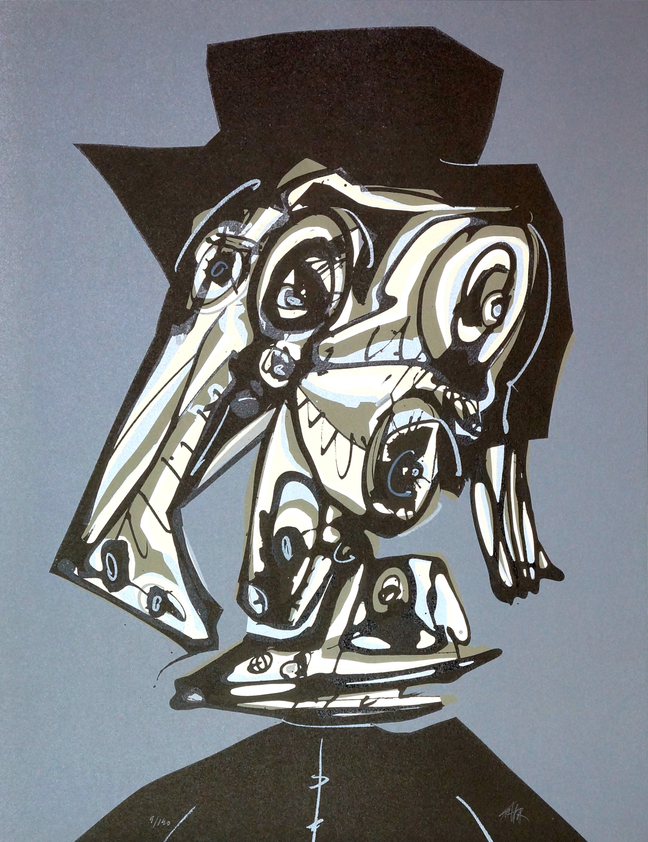Antonio Saura, Hommage à Dora Maar 3 Antonio Saura, Hommage à Dora Maar 3