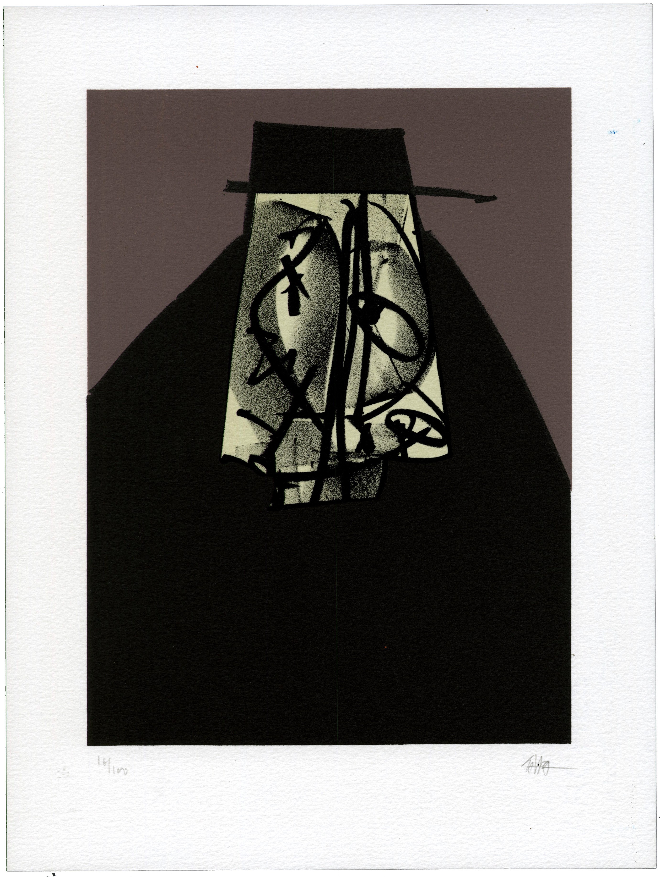 Antonio Saura, Portrait I Antonio Saura, Portrait I