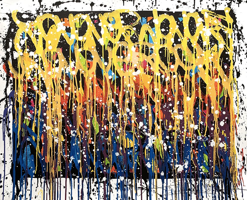 JonOne, Visions of an angel JonOne, Visions of an angel