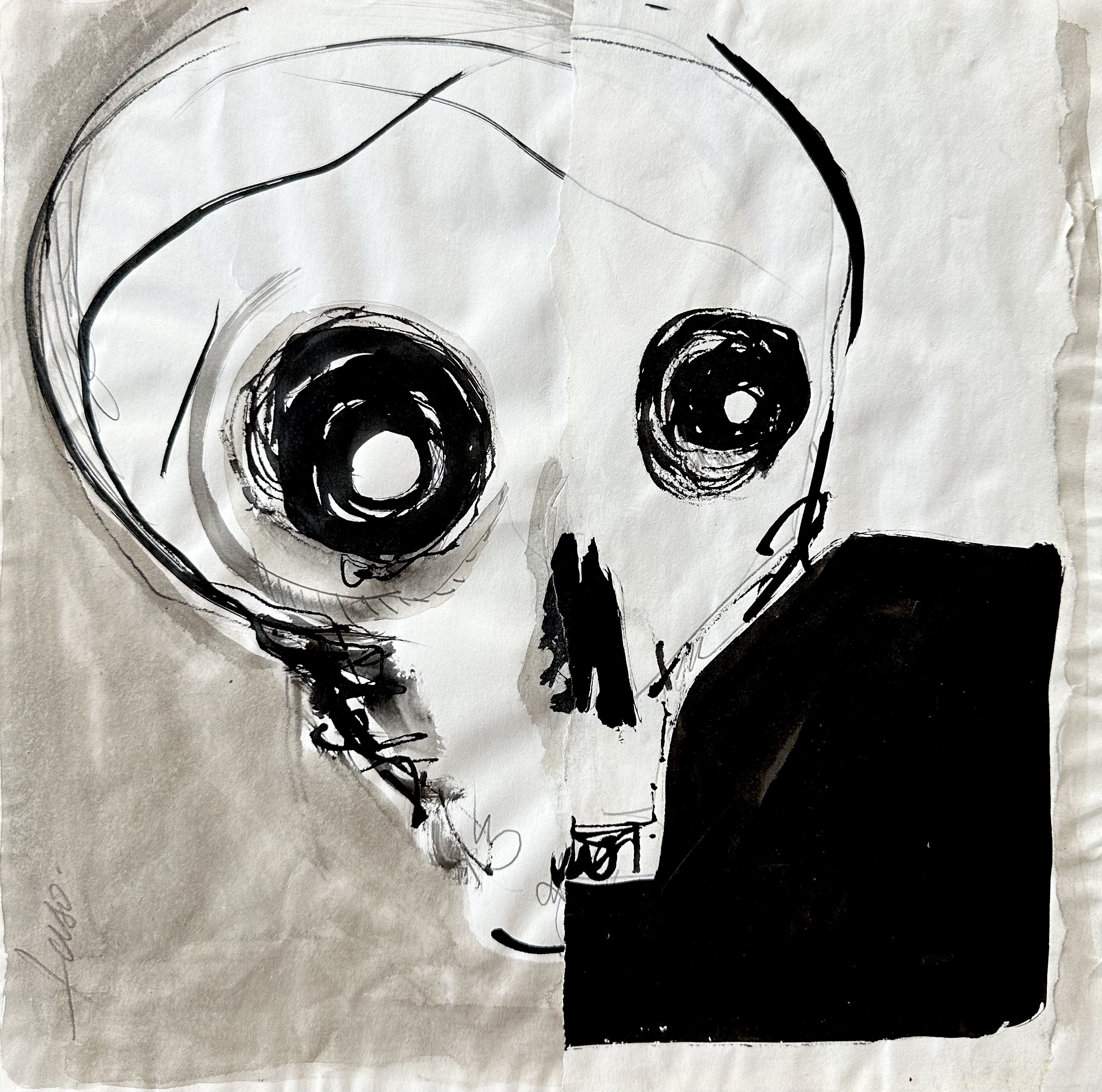 Christophe Faso, Sans titre 8. Série Skull Christophe Faso, Sans titre 8. Série Skull