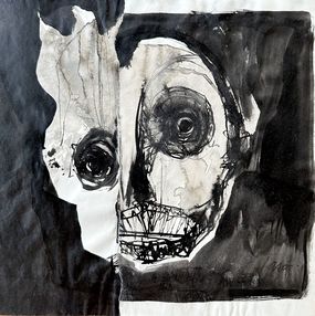 Dibujo, Sans titre 9. Série Skull, Christophe Faso