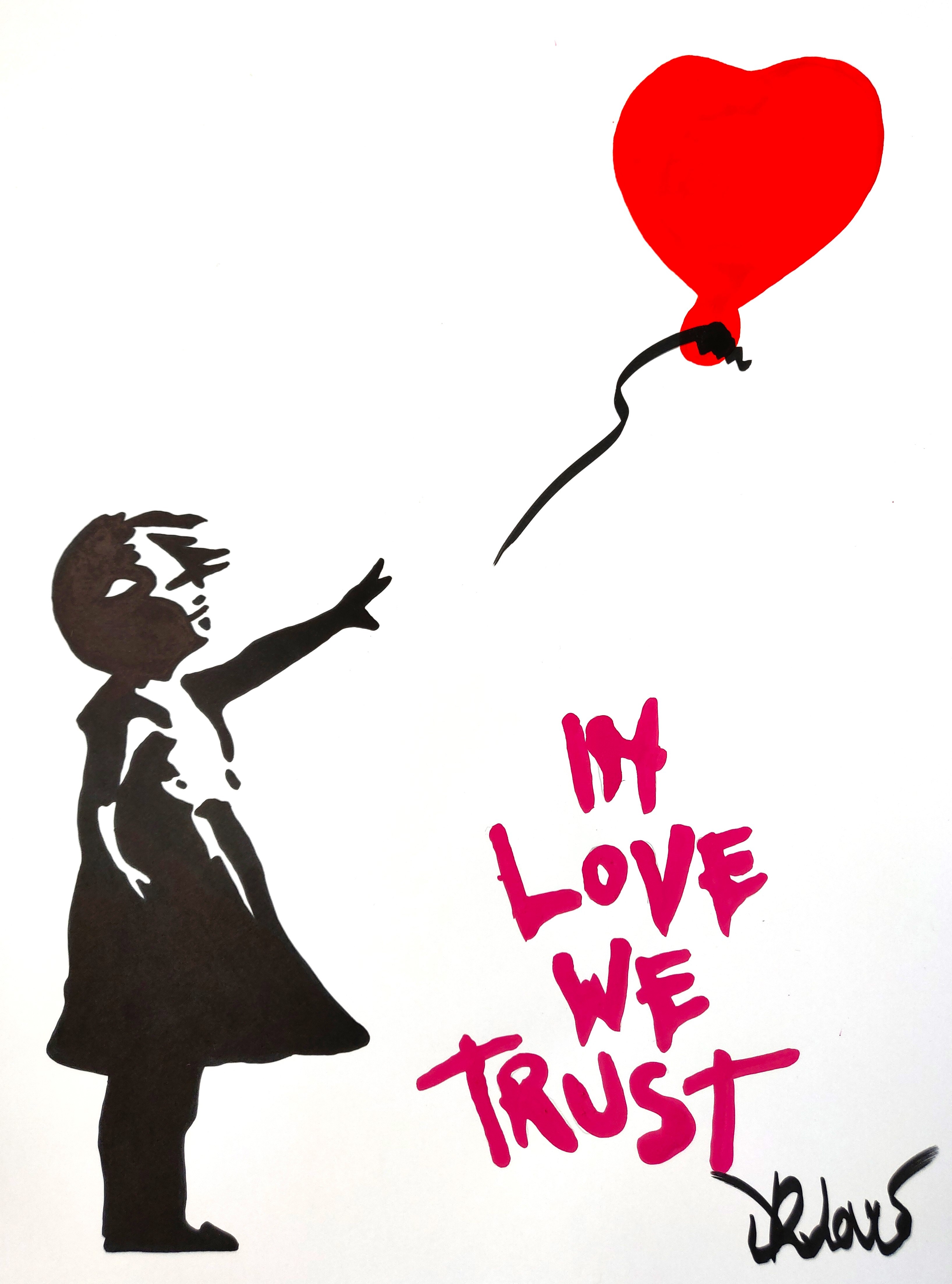 Dr. Love, In love we trust (a tribute to Banksy) Dr. Love, In love we trust (a tribute to Banksy)
