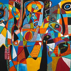 Pintura, El Gozo de la Tribu, Enrique Pichardo